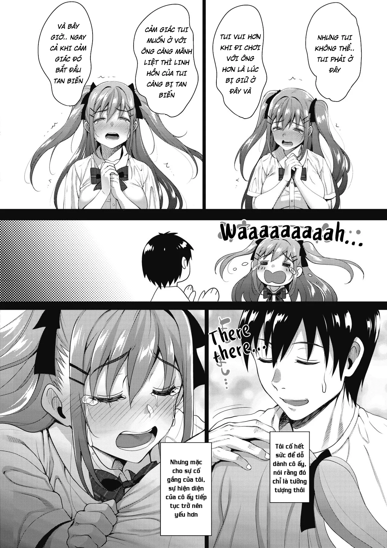 HentaiVN.net - Ảnh 4 - Địt em ma láu cá [Uchi no Kawaii Doukyonin-san] - Chap 3