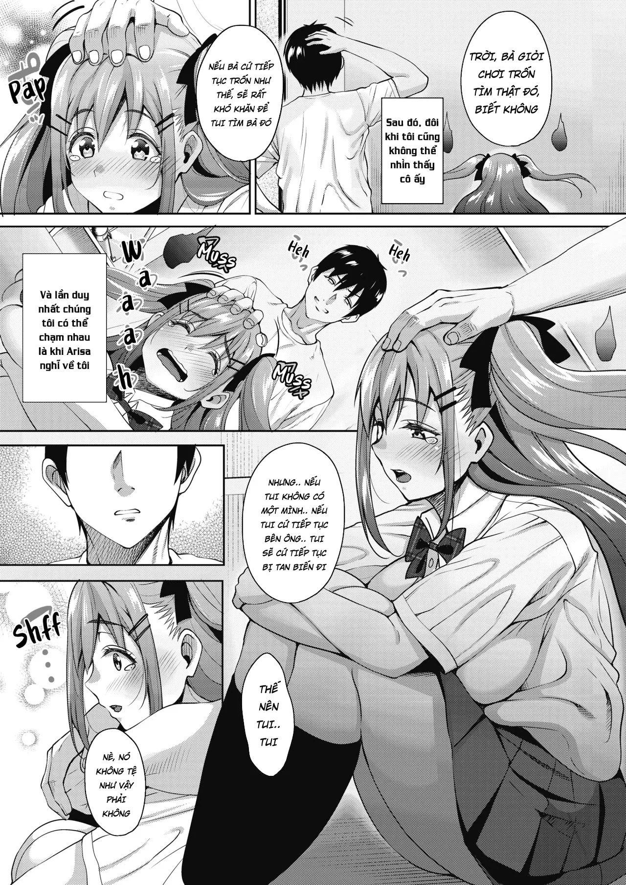 HentaiVN.net - Ảnh 5 - Địt em ma láu cá [Uchi no Kawaii Doukyonin-san] - Chap 3