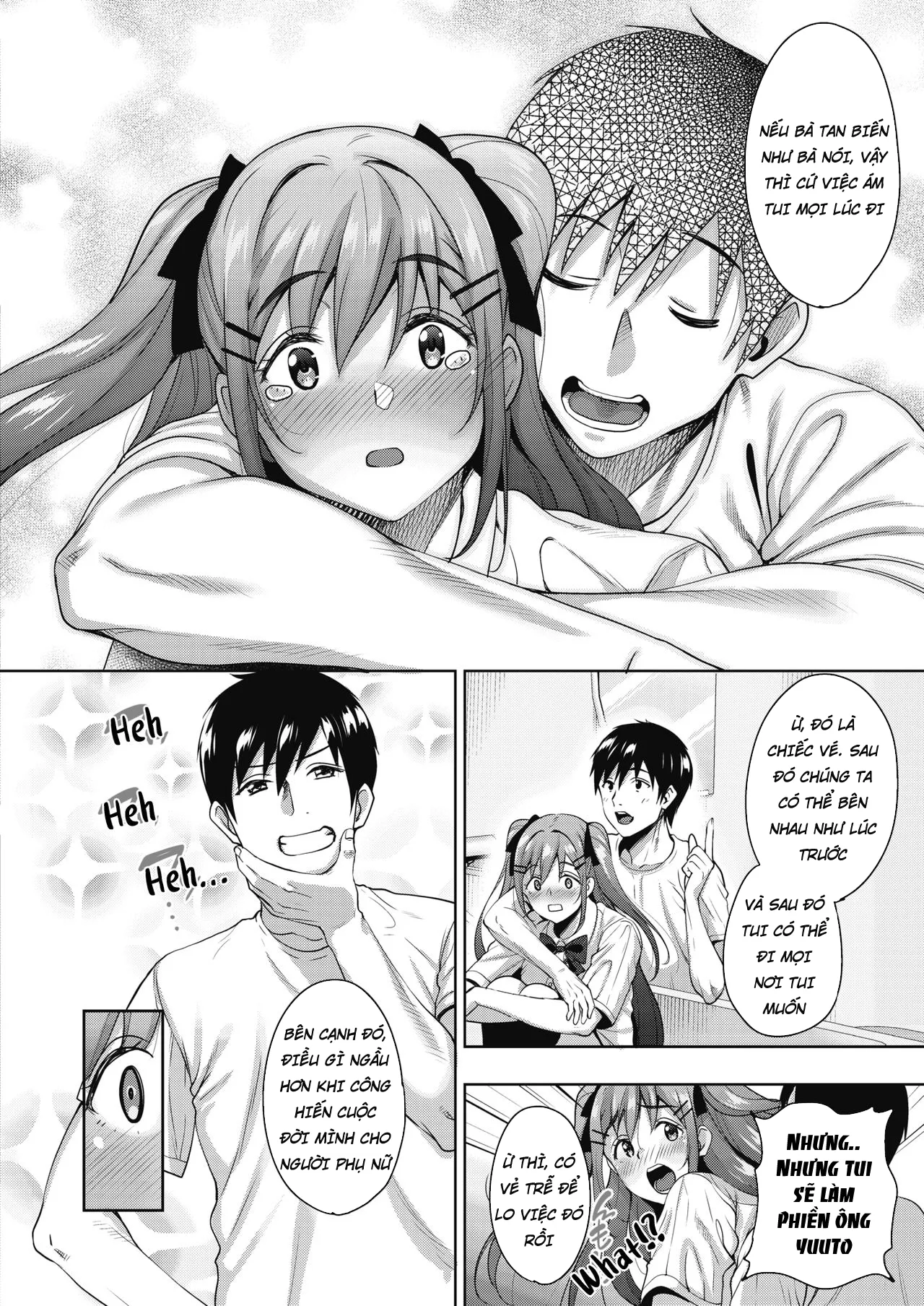 HentaiVN.net - Ảnh 6 - Địt em ma láu cá [Uchi no Kawaii Doukyonin-san] - Chap 3