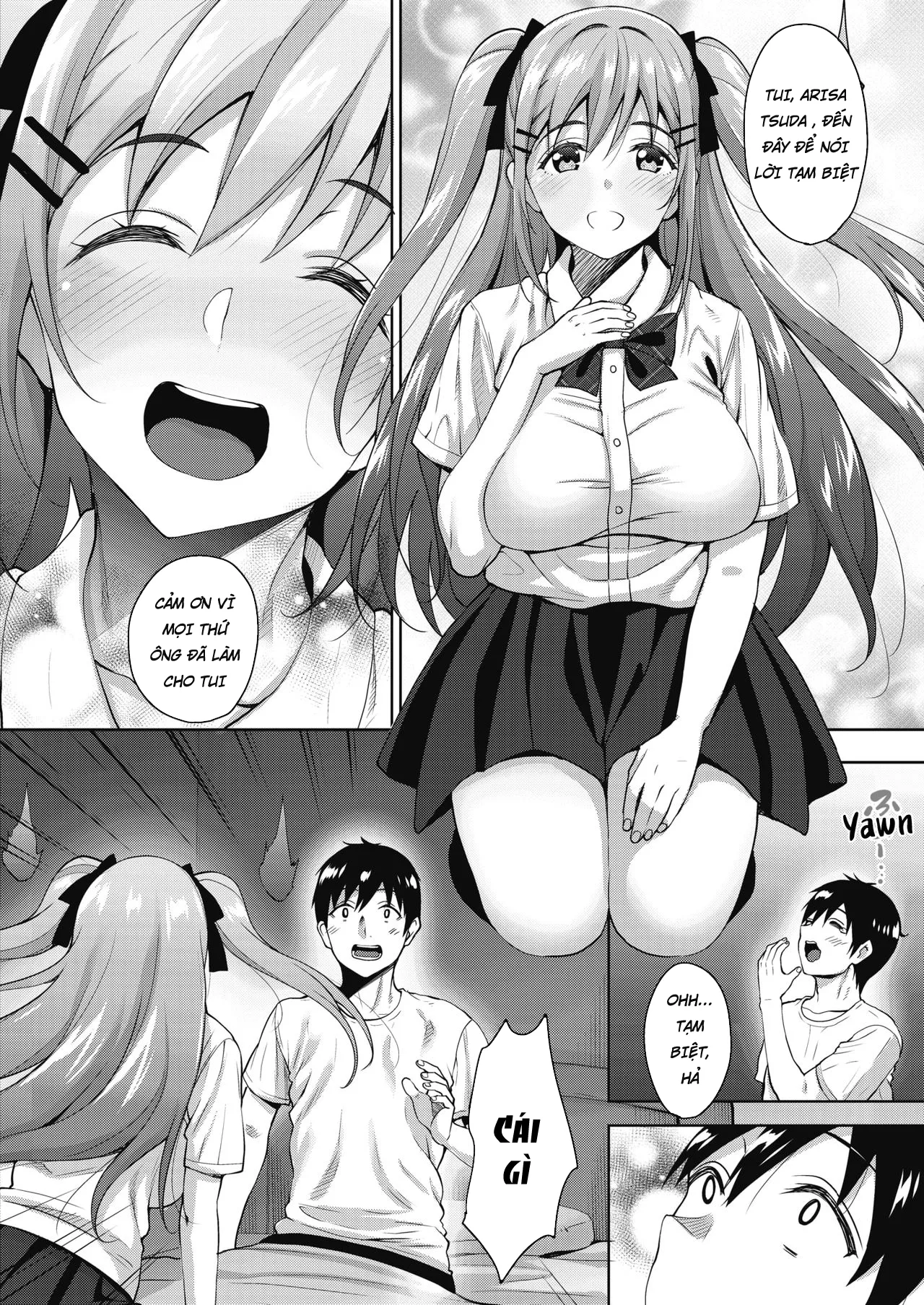 HentaiVN.net - Ảnh 8 - Địt em ma láu cá [Uchi no Kawaii Doukyonin-san] - Chap 3