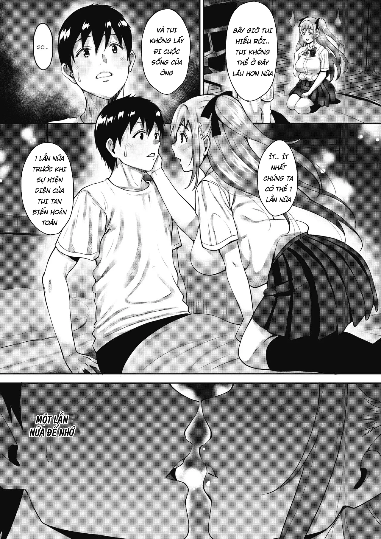 HentaiVN.net - Ảnh 9 - Địt em ma láu cá [Uchi no Kawaii Doukyonin-san] - Chap 3