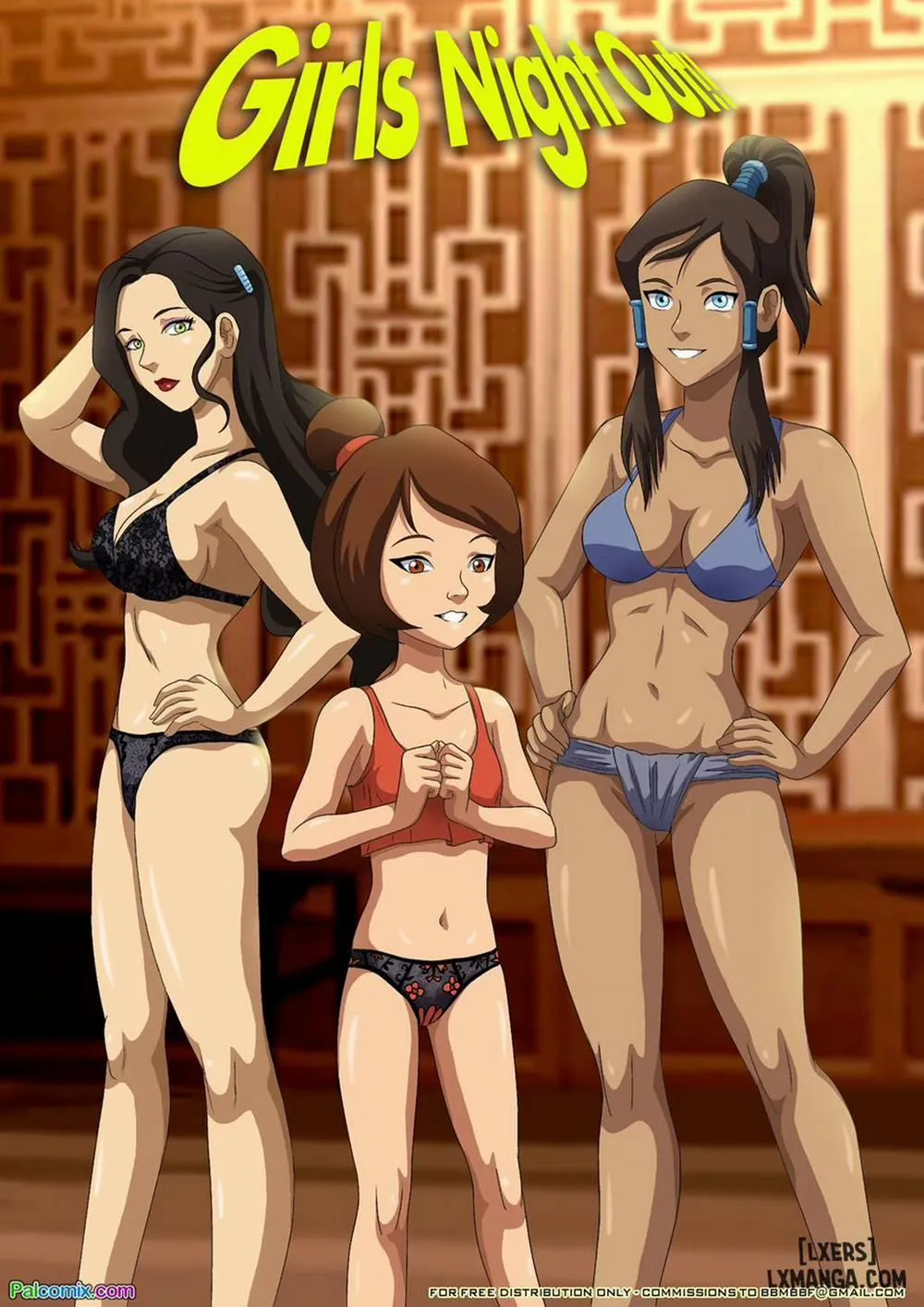 HentaiVN.net - Ảnh 1 - Girls Night Out - Chap 1
