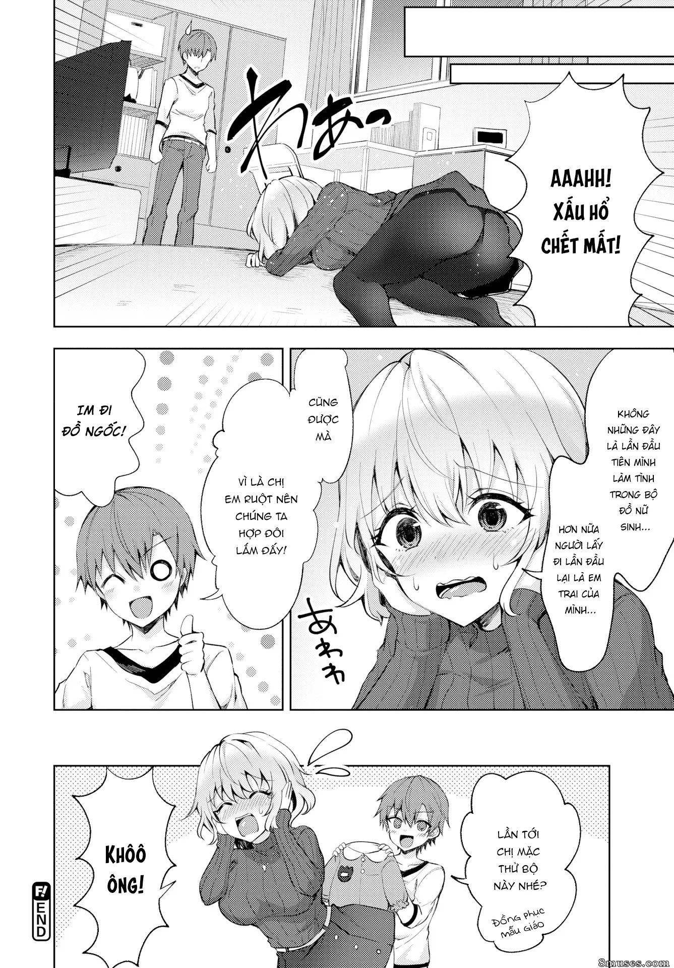HentaiVN.net - Ảnh 25 - Chị gái tôi muốn quay lại tuổi còn xuân [Onee-Chan Datte Seishun Shitai!; Your Big Sister Wants to Feel Young Again] - Chap 1