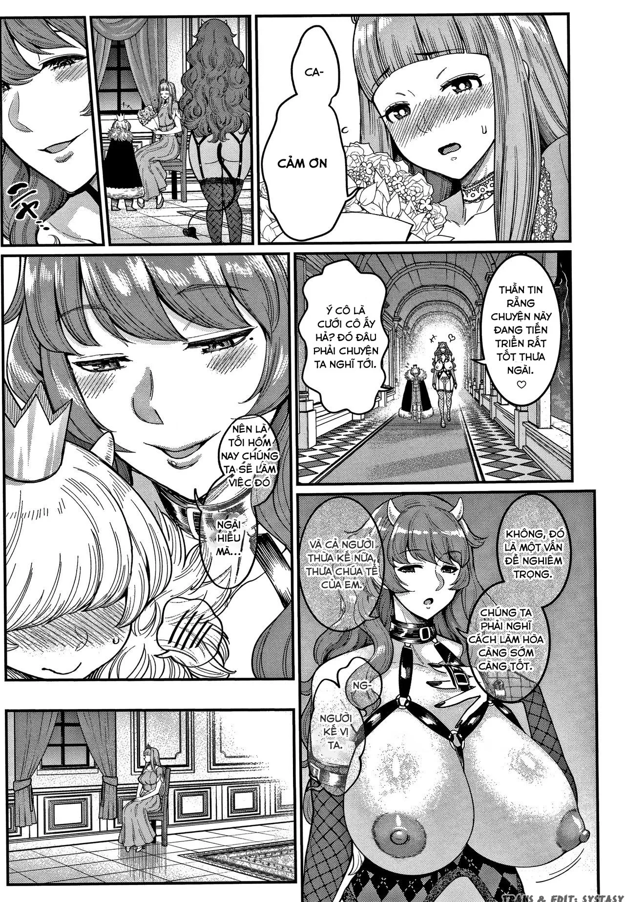 HentaiVN.net - Ảnh 6 - Princess and Dark Lord OneShota Sex [ChinTrai Quest III ~Hime to Maou no OneShota Sex~ ; Dick Training Quest III] - Chap 1