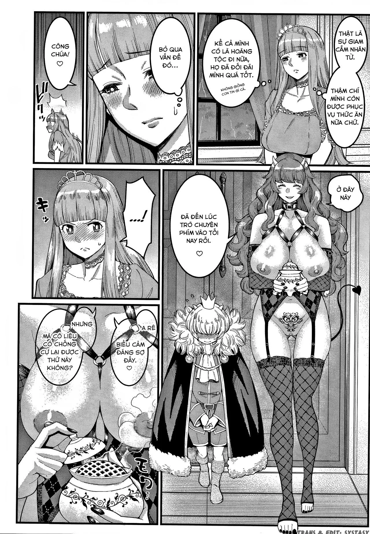 HentaiVN.net - Ảnh 7 - Princess and Dark Lord OneShota Sex [ChinTrai Quest III ~Hime to Maou no OneShota Sex~ ; Dick Training Quest III] - Chap 1