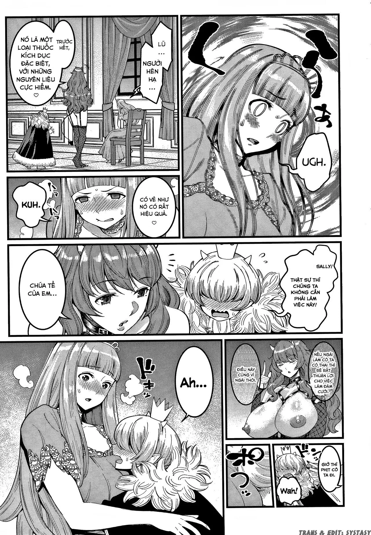 HentaiVN.net - Ảnh 8 - Princess and Dark Lord OneShota Sex [ChinTrai Quest III ~Hime to Maou no OneShota Sex~ ; Dick Training Quest III] - Chap 1