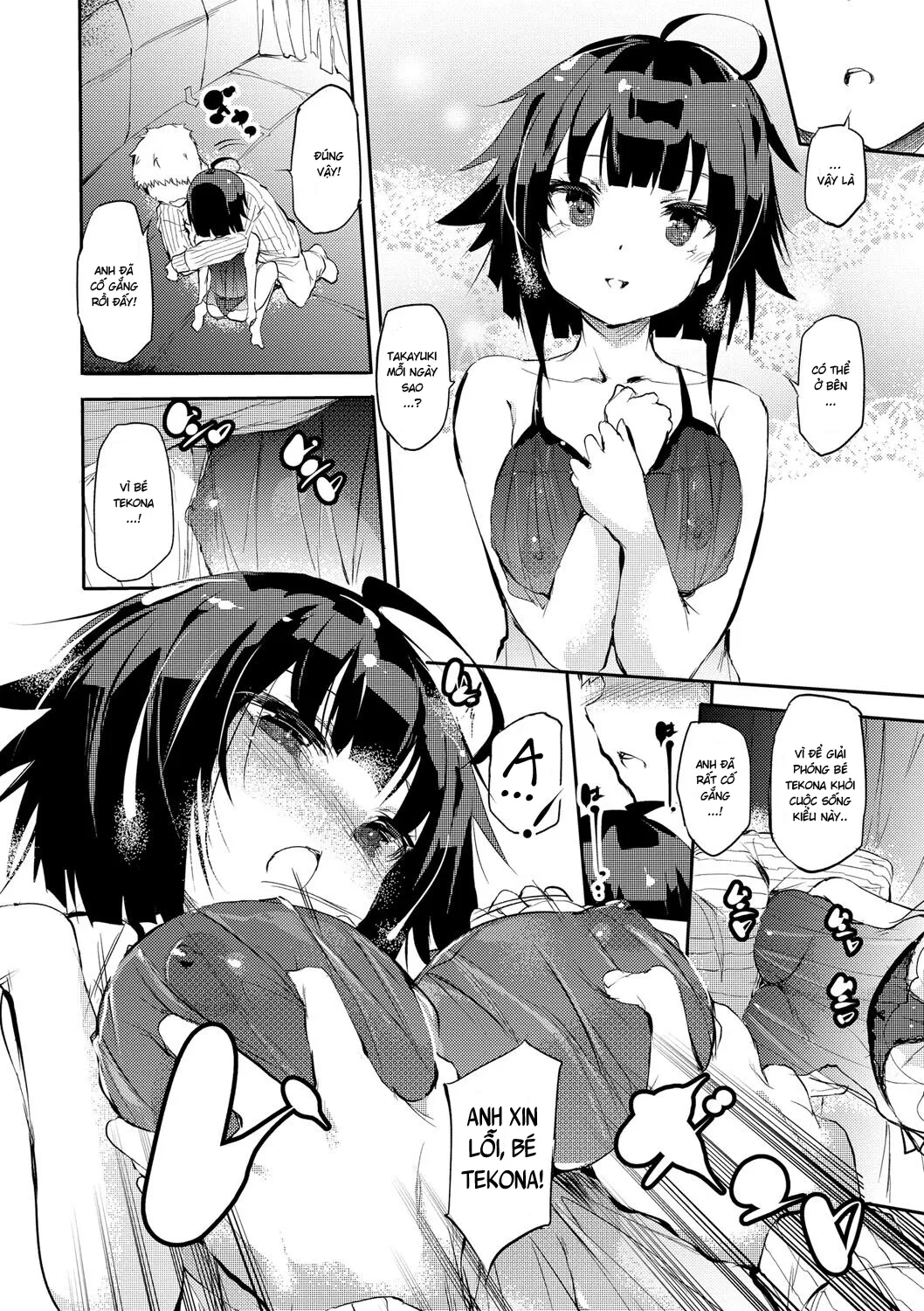HentaiVN.net - Ảnh 12 - Cô bé vô gia cư [ホームレスの オンナコ] - Chap 1