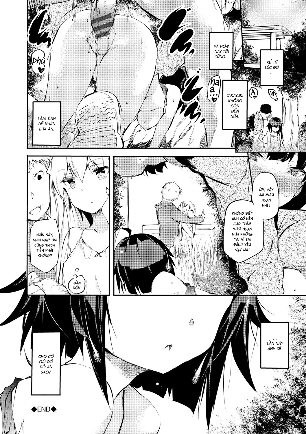 HentaiVN.net - Ảnh 22 - Cô bé vô gia cư [ホームレスの オンナコ] - Chap 1