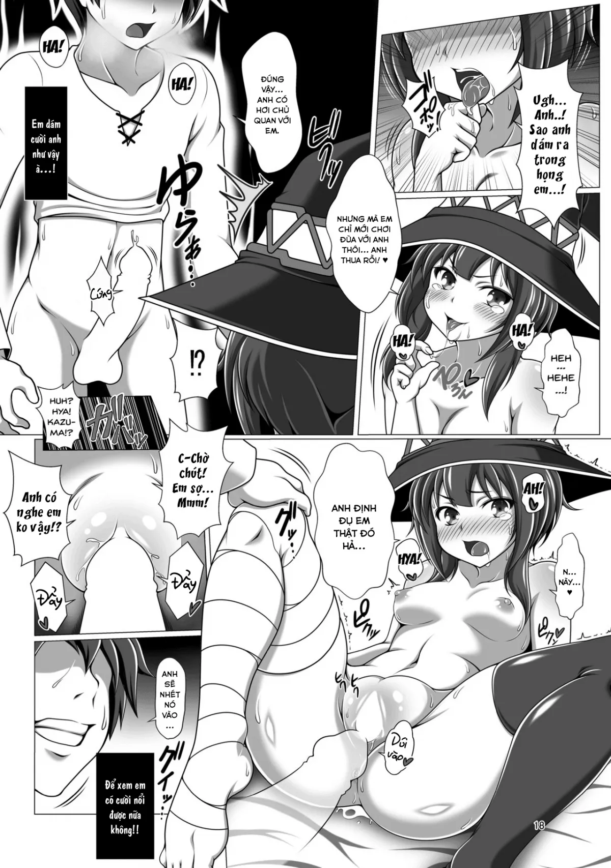 HentaiVN.net - Ảnh 17 - Kế hoạch lập dàn Harem của Kazuma! (Kono Subarashii Sekai ni Syukufuku o!) [Kono Koukando nara Sorosoro Harem Ikerun ja ne? | This Feels So Good Maybe We Should Start A Harem? ~RST 05~ (Kono Subarashii Sekai ni Syukufuku o!)] - Chap 1