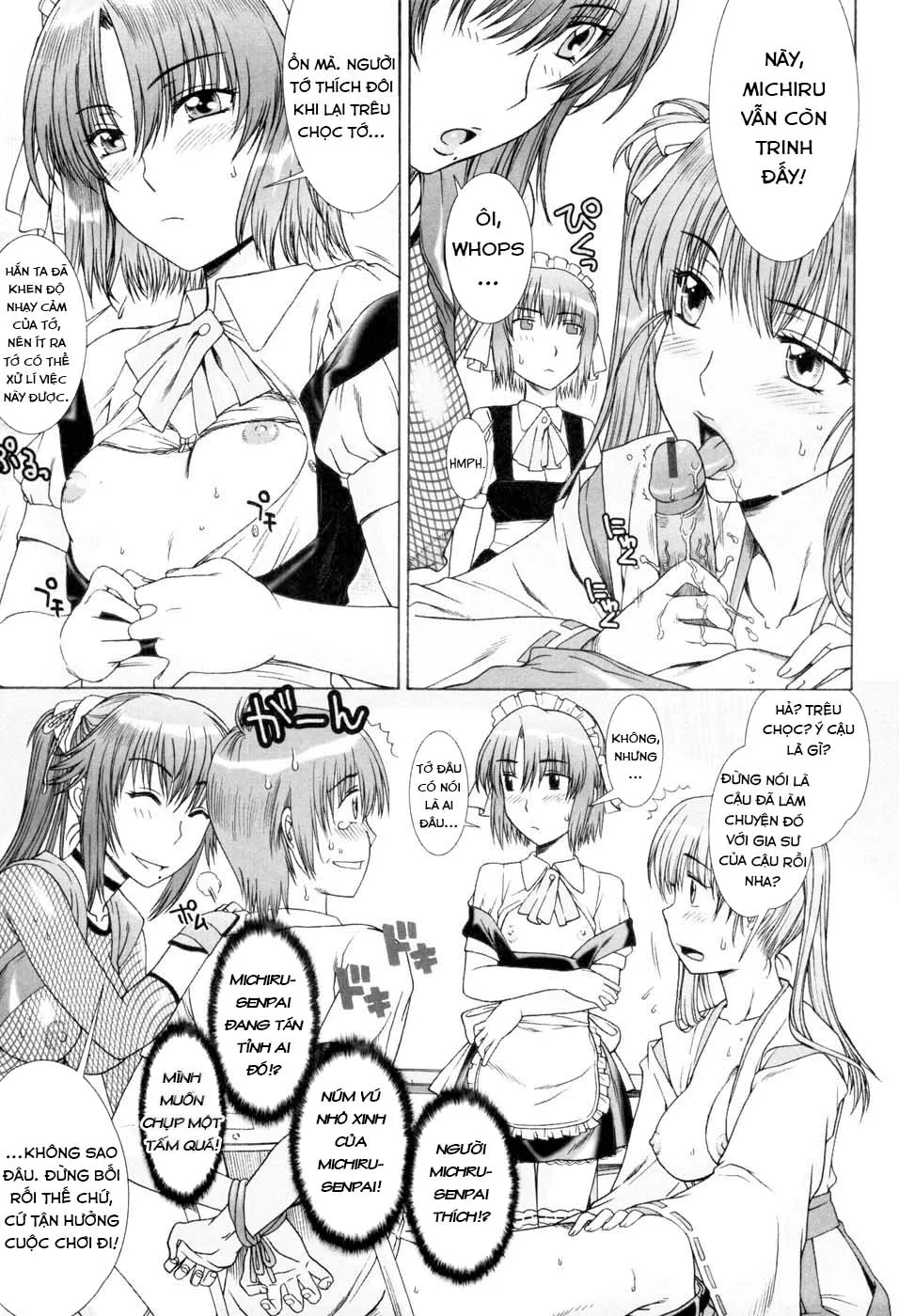 HentaiVN.net - Ảnh 10 - Flower Garden of Temptation [Yuuwaku no Hanazono] - Chap 2