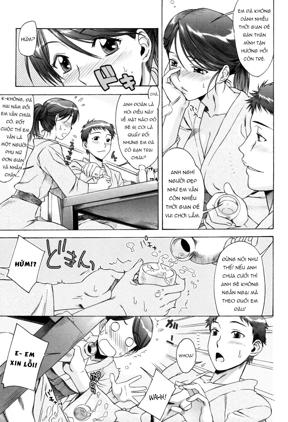 HentaiVN.net - Ảnh 8 - Flower Garden of Temptation [Yuuwaku no Hanazono] - Chap 8