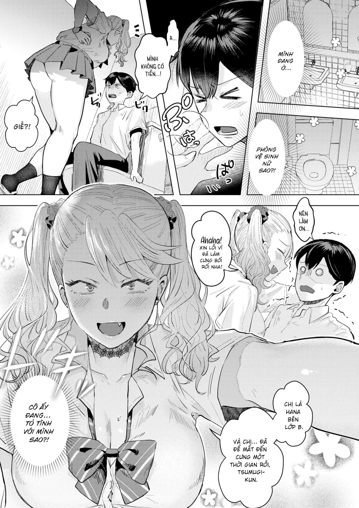 HentaiVN.net - Ảnh 4 - Săn Trai Tân! [Hana-san of the Toilet] - Chap 1