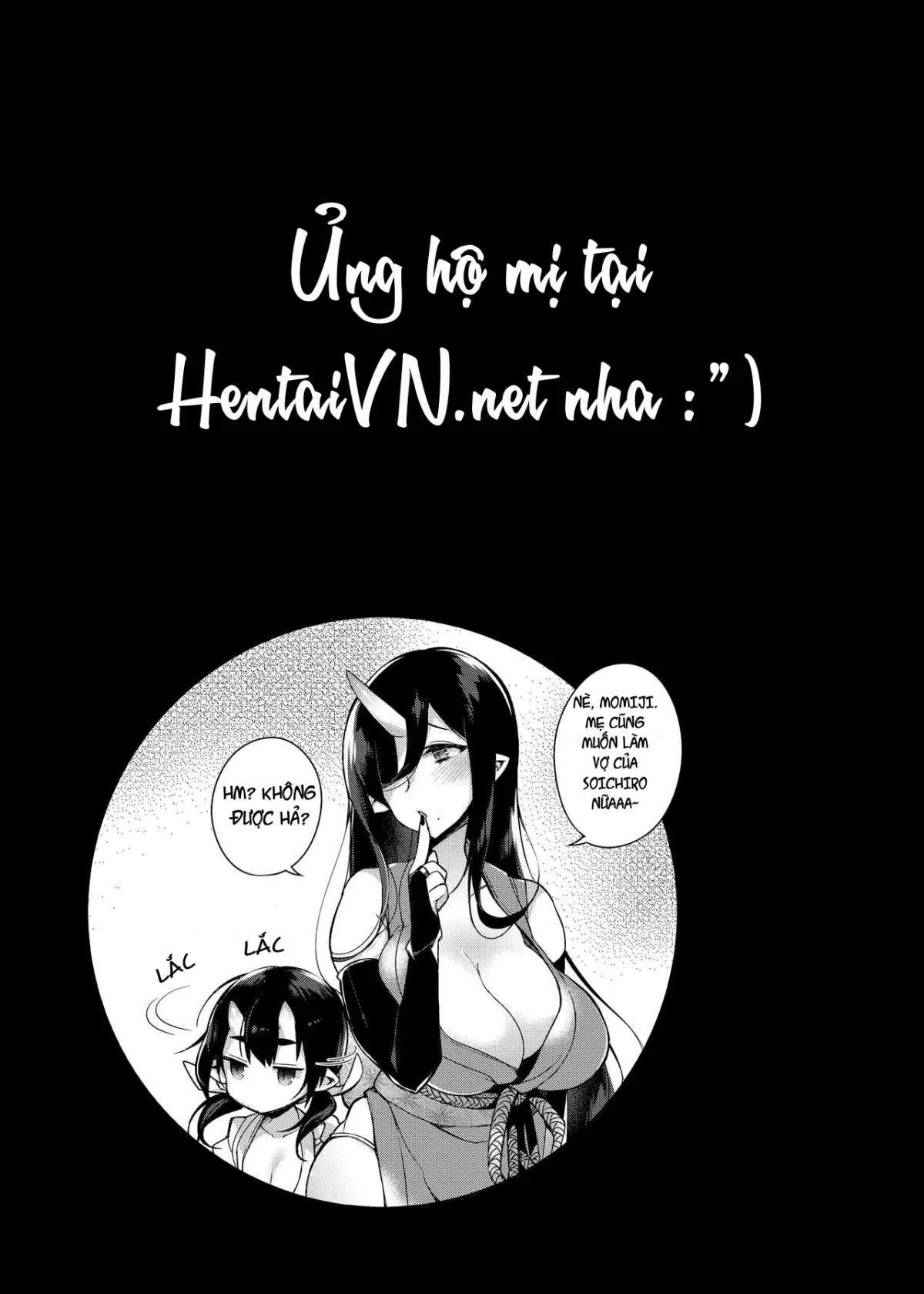 HentaiVN.net - Ảnh 23 - Oni no Oyako wa Hito no Osu to Kozukuri ga Shitai [Mating with Oni ~Daughter Chapter~] - Chap 1