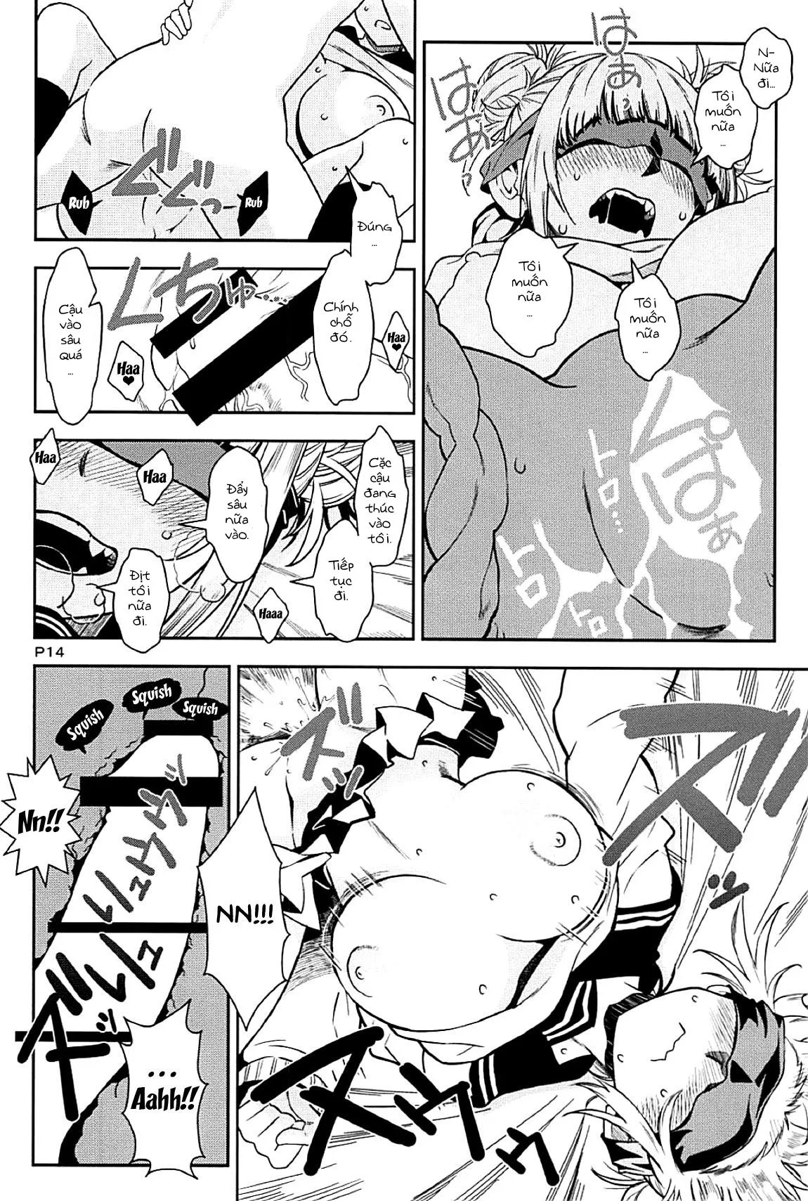 HentaiVN.net - Ảnh 13 - Motto WARU I KO (Boku no Hero Academia) [Motto WARU I KO] - Chap 1