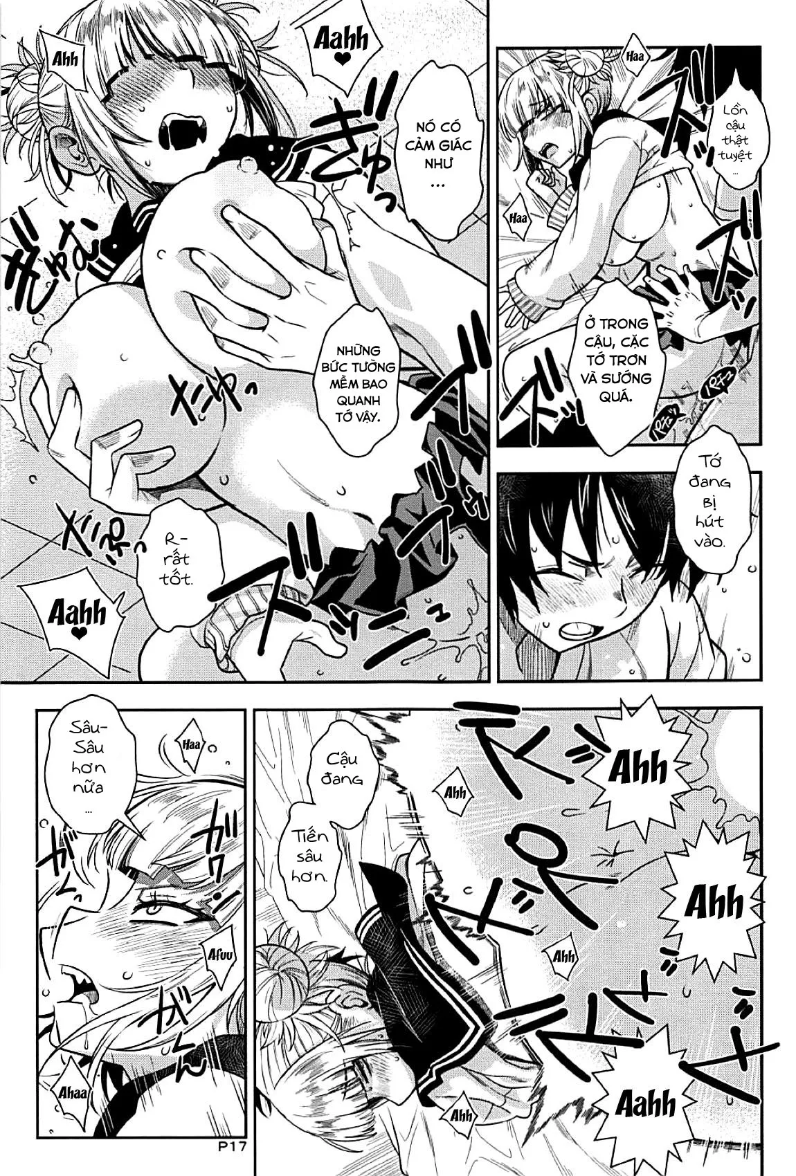 HentaiVN.net - Ảnh 16 - Motto WARU I KO (Boku no Hero Academia) [Motto WARU I KO] - Chap 1