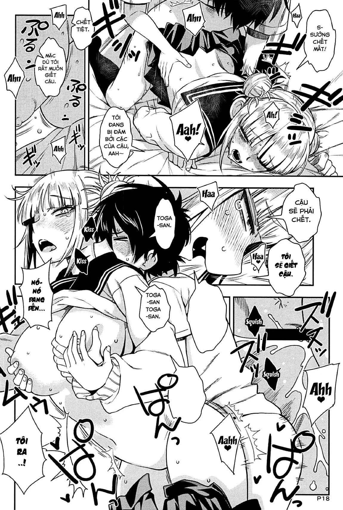 HentaiVN.net - Ảnh 17 - Motto WARU I KO (Boku no Hero Academia) [Motto WARU I KO] - Chap 1