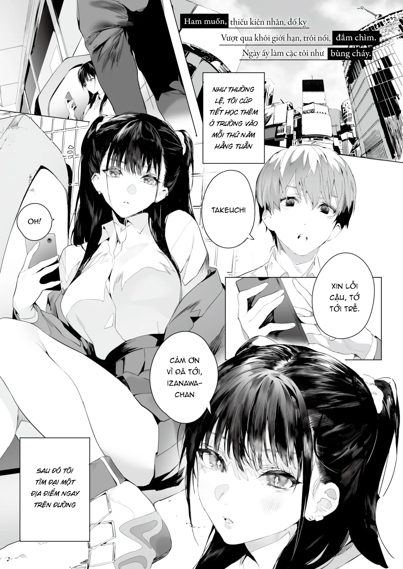 HentaiVN.net - Ảnh 4 - SF - Câu chuyện về cô bạn cùng bàn. - Chap 1