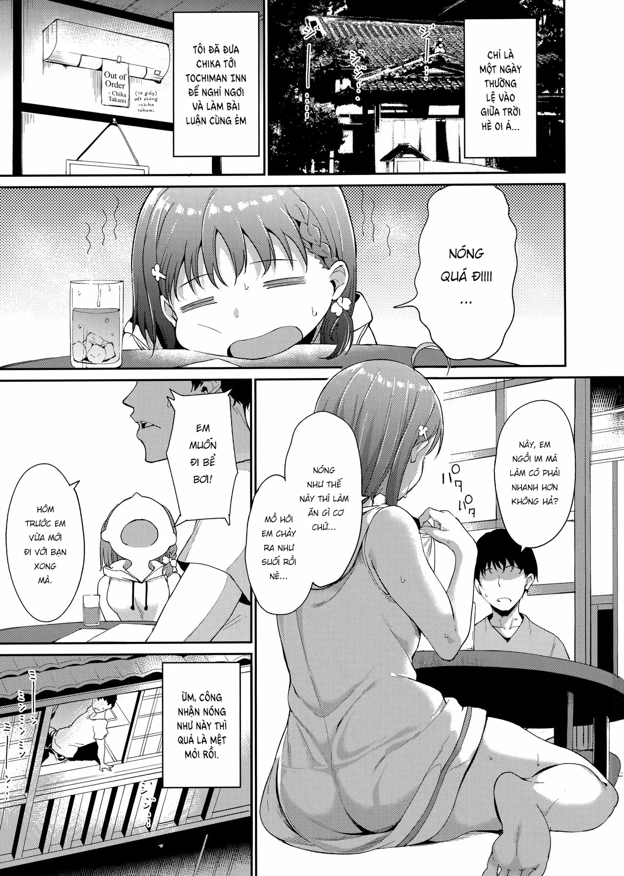 HentaiVN.net - Ảnh 4 - Ngày nghỉ thứ 2 của Takami [Takami no Kyuujitsu ~2-kame~] - Chap 1