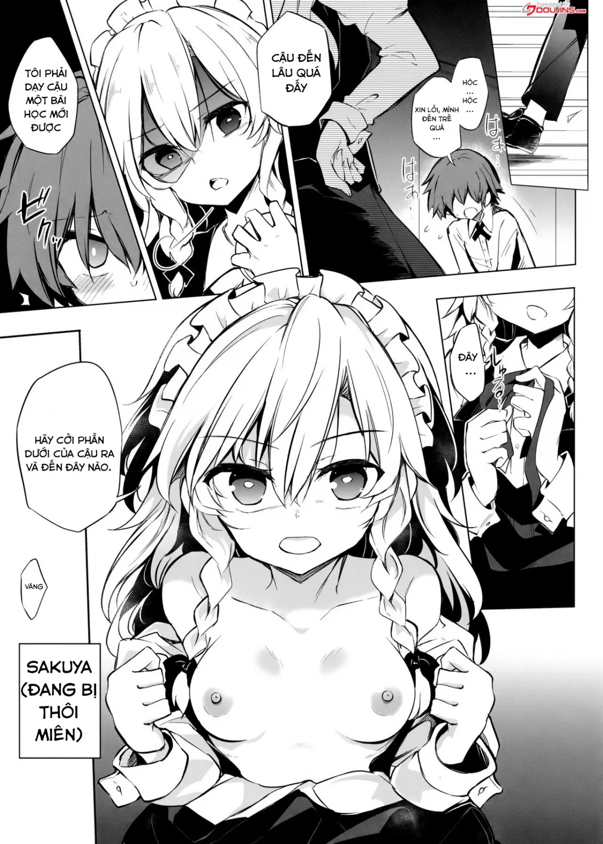 HentaiVN.net - Ảnh 3 - Shikkarimono no Saimin Sakuya-san [しっかりものの催眠咲夜さん] - Chap 1