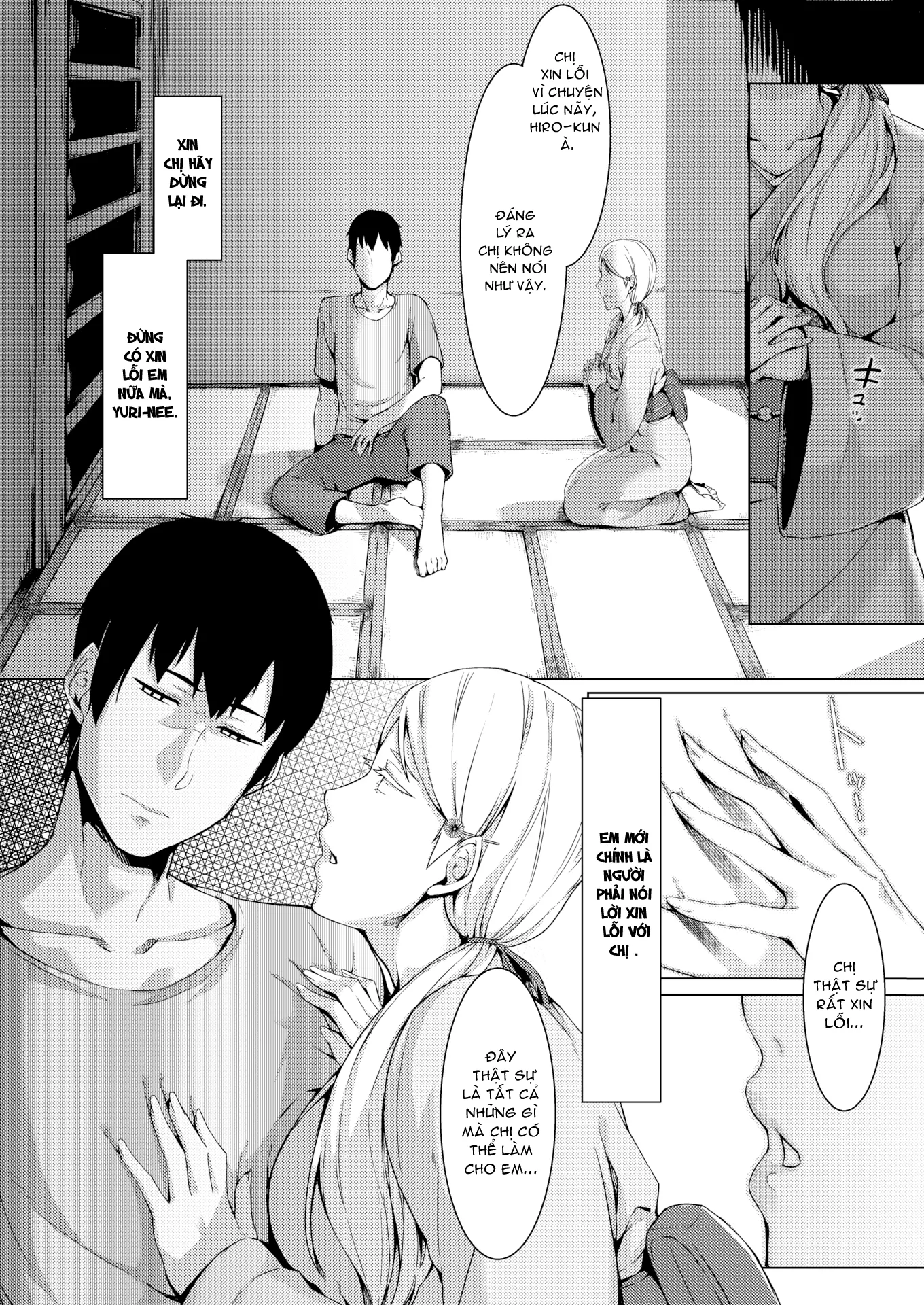 HentaiVN.net - Ảnh 12 - Hollow White Lily - Chap 1