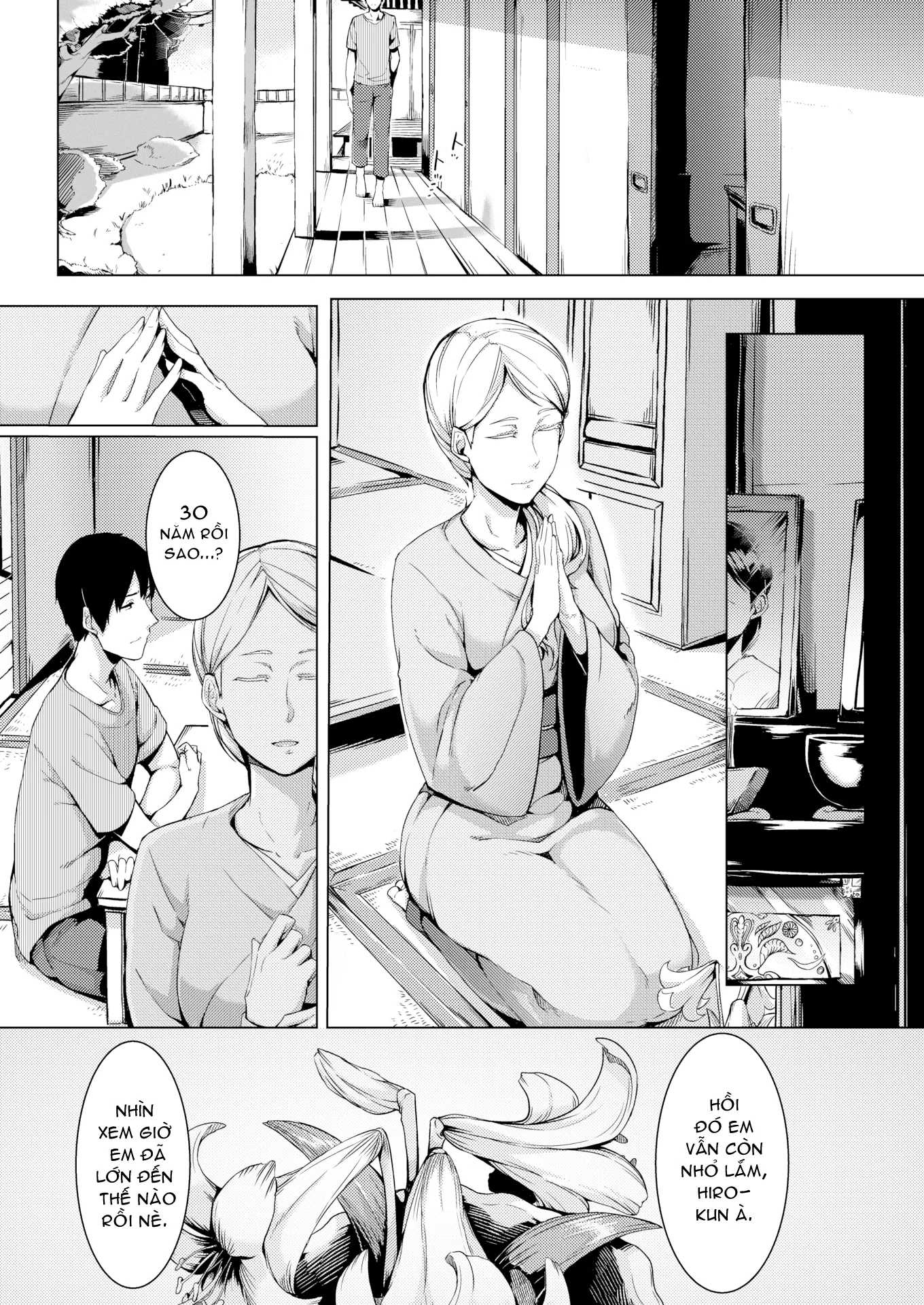 HentaiVN.net - Ảnh 7 - Hollow White Lily - Chap 1