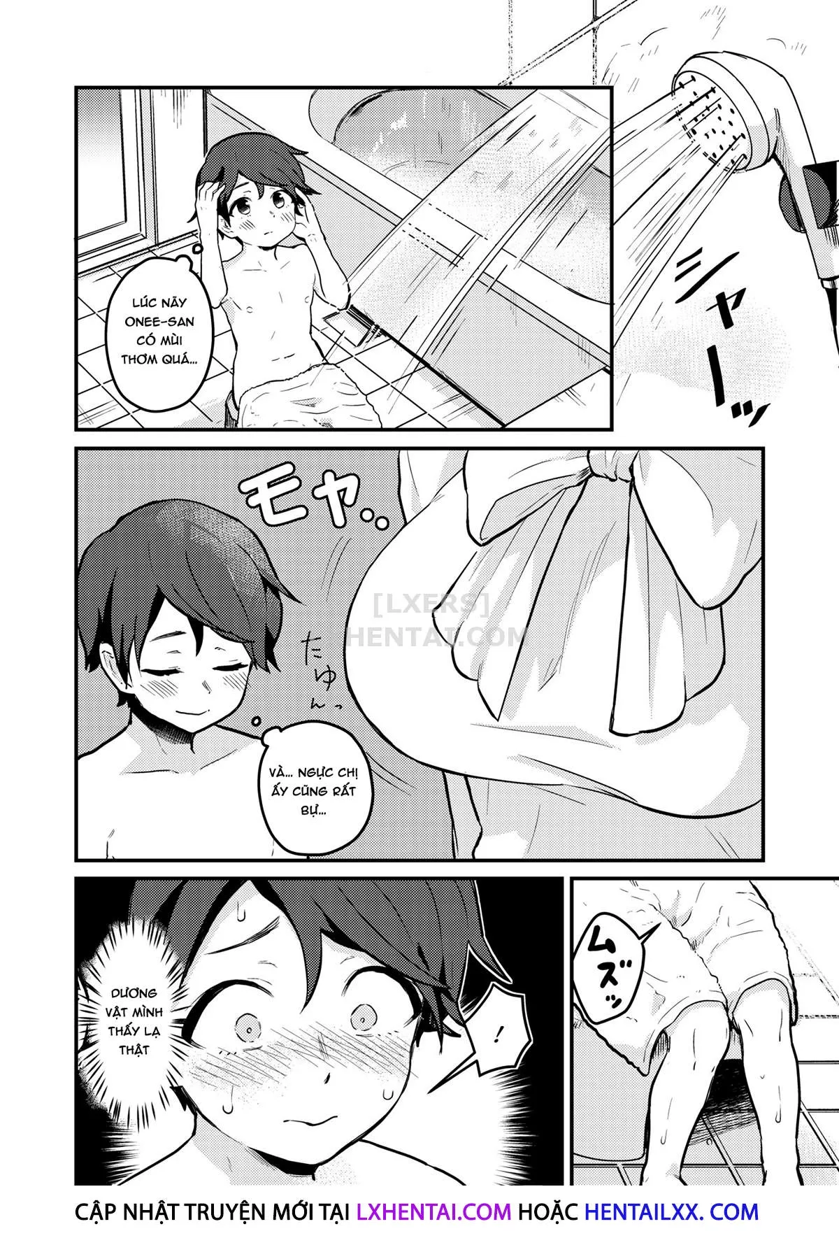 HentaiVN.net - Ảnh 10 - The beautiful Itome Onee-chan from next door was always lewdly trying to get to me [Tonari no Kirei na Itome Onee-chan wa Hontou wa Dosukebe de Itsumo Boku no Koto o Neratte ita] - Chap 1
