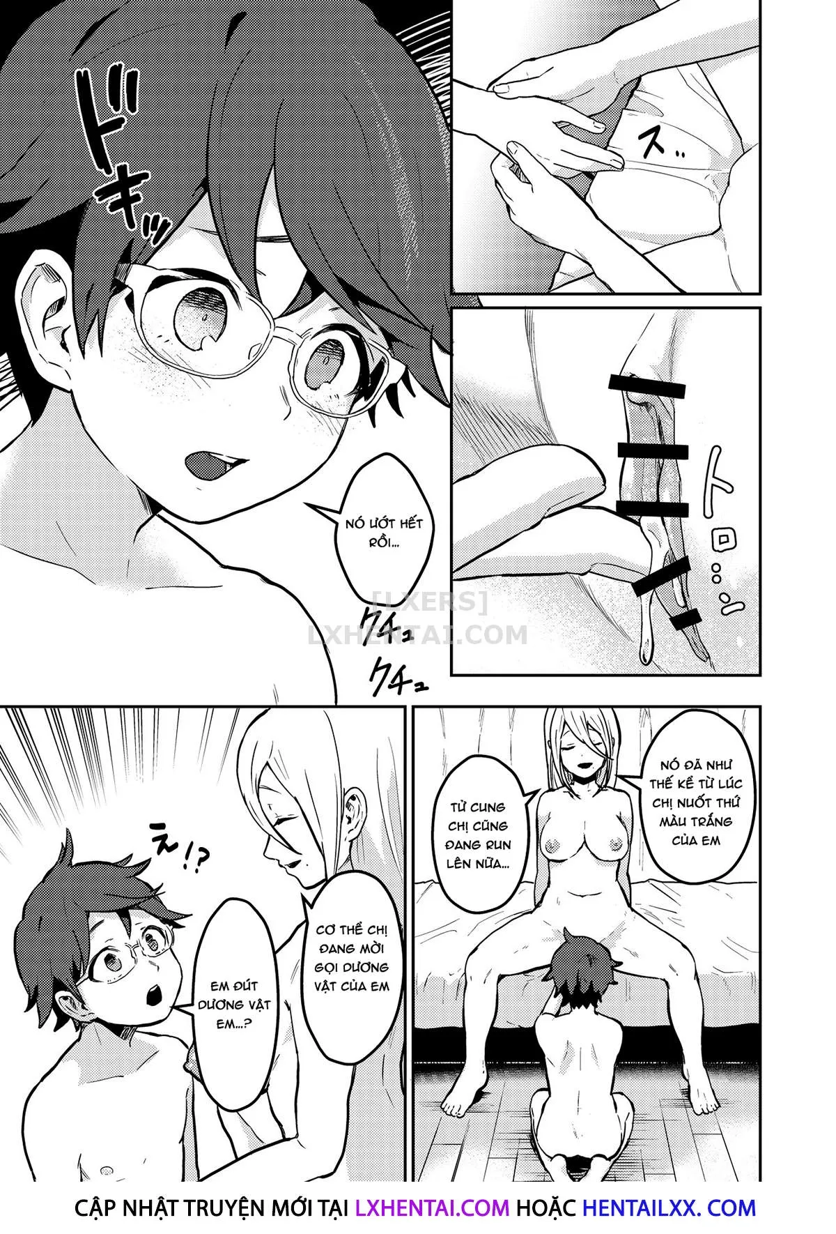 HentaiVN.net - Ảnh 25 - The beautiful Itome Onee-chan from next door was always lewdly trying to get to me [Tonari no Kirei na Itome Onee-chan wa Hontou wa Dosukebe de Itsumo Boku no Koto o Neratte ita] - Chap 1