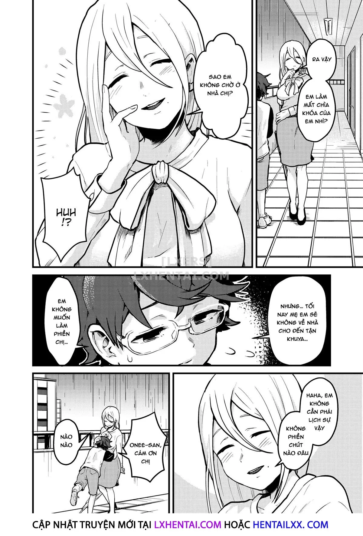 HentaiVN.net - Ảnh 8 - The beautiful Itome Onee-chan from next door was always lewdly trying to get to me [Tonari no Kirei na Itome Onee-chan wa Hontou wa Dosukebe de Itsumo Boku no Koto o Neratte ita] - Chap 1