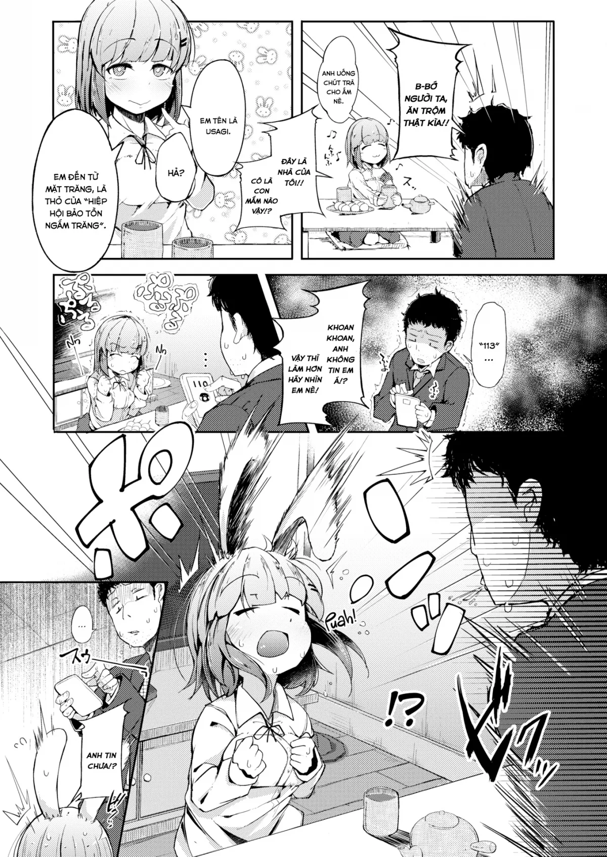HentaiVN.net - Ảnh 3 - Ngắm Trăng [Moon Viewing] - Chap 1