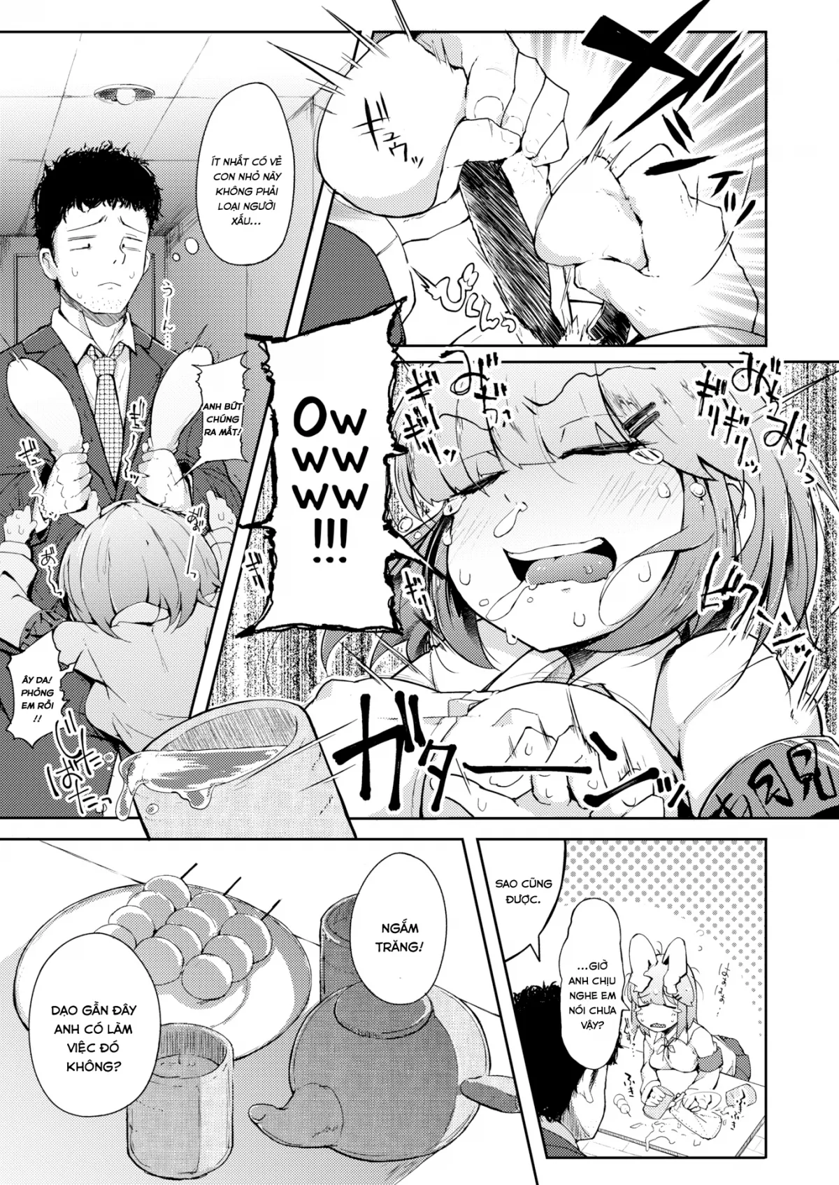 HentaiVN.net - Ảnh 4 - Ngắm Trăng [Moon Viewing] - Chap 1