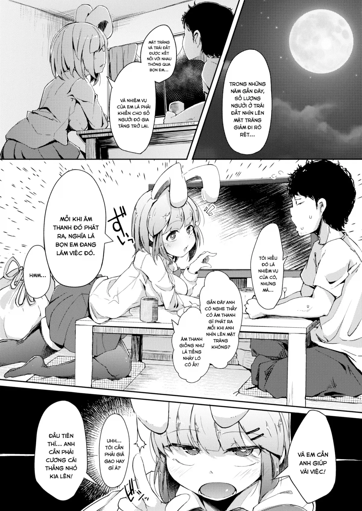 HentaiVN.net - Ảnh 5 - Ngắm Trăng [Moon Viewing] - Chap 1