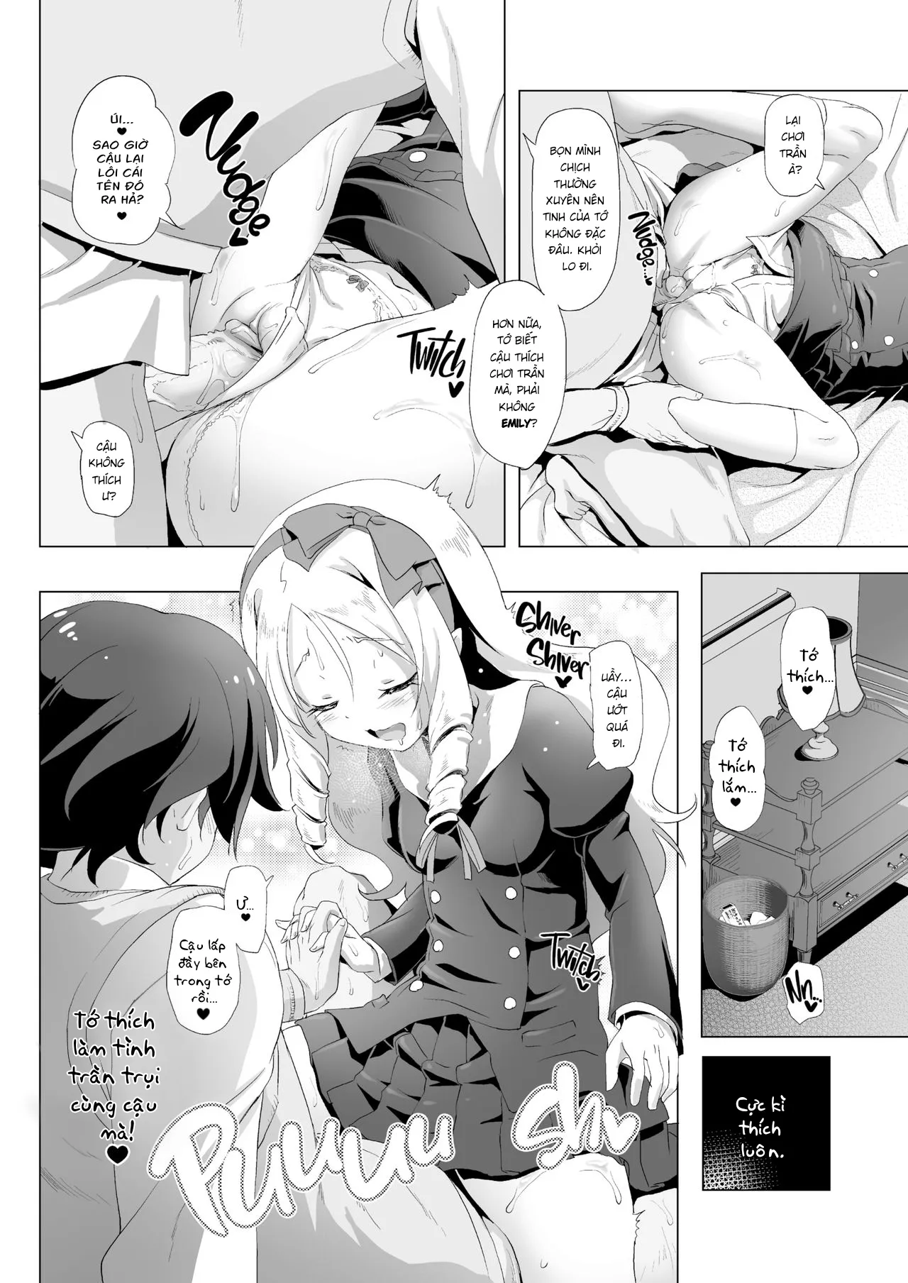 HentaiVN.net - Ảnh 6 - “Chạy deadline” cùng cô nàng Elf [Elf Sensei no Eromanga; Elf Sensei's Eromanga] - Chap 1