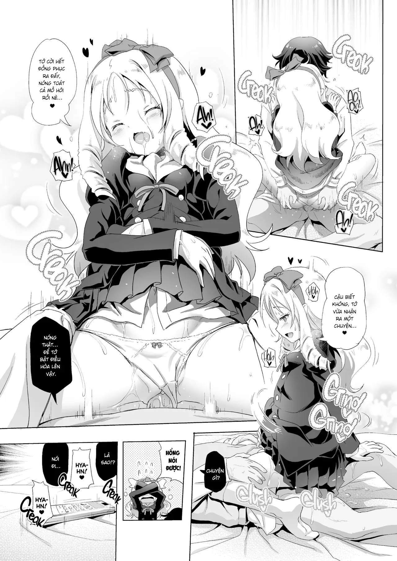 HentaiVN.net - Ảnh 7 - “Chạy deadline” cùng cô nàng Elf [Elf Sensei no Eromanga; Elf Sensei's Eromanga] - Chap 1