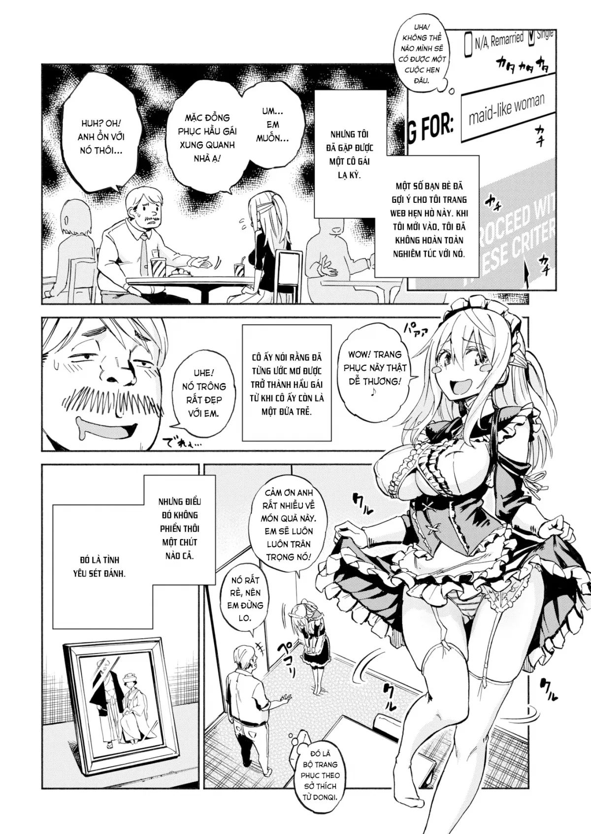 HentaiVN.net - Ảnh 5 - Maid Bride - Chap 1