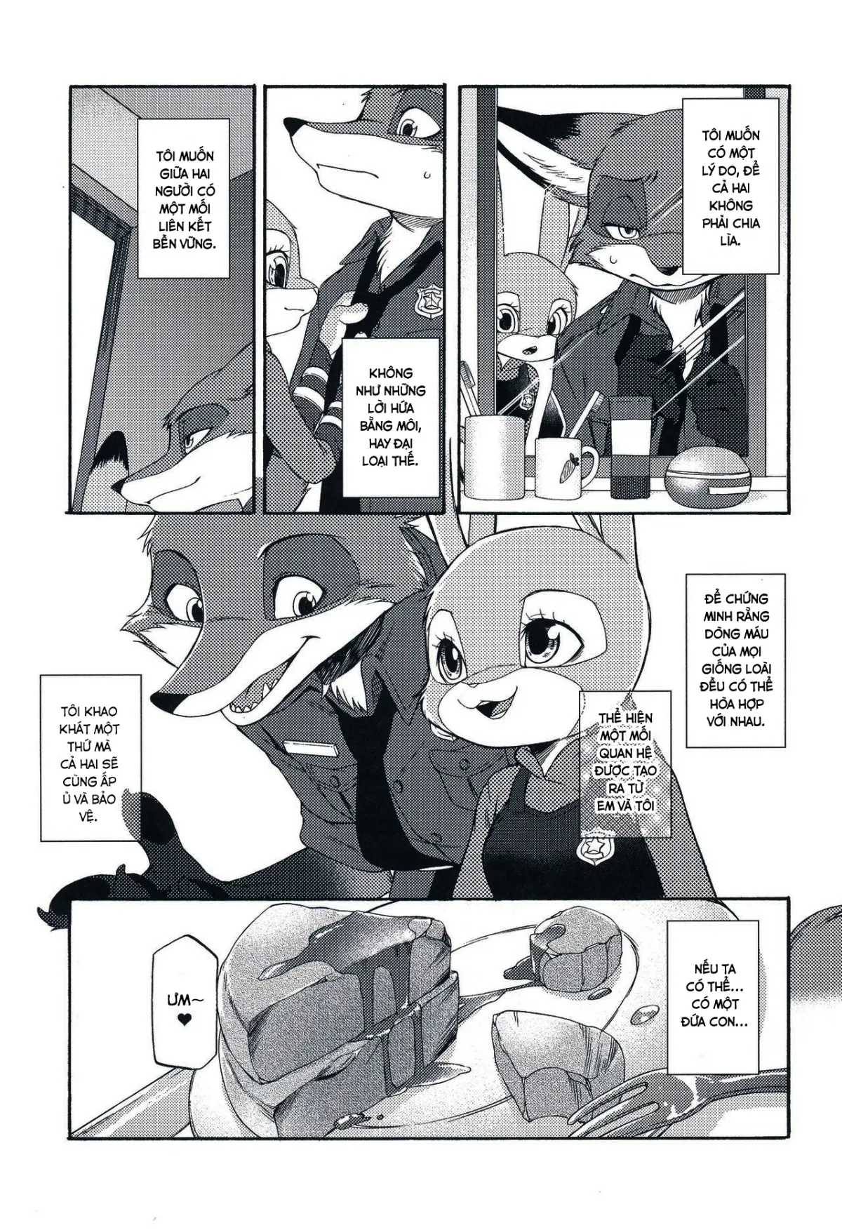 HentaiVN.net - Ảnh 11 - I Wish (Zootopia) - Chap 1