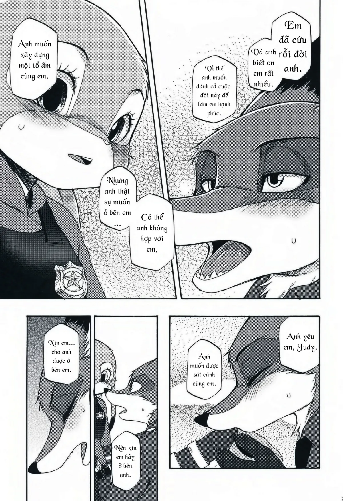 HentaiVN.net - Ảnh 23 - I Wish (Zootopia) - Chap 1