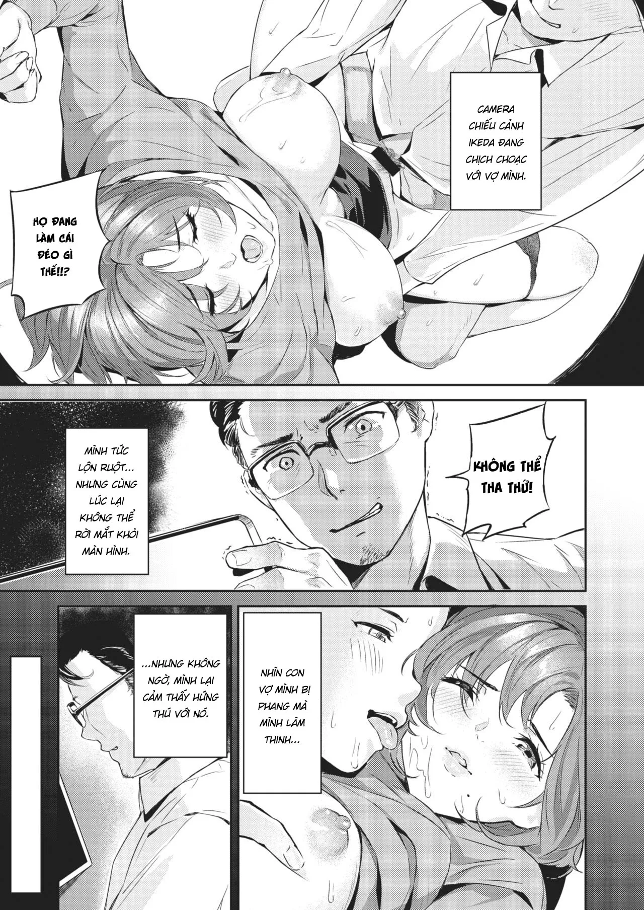 HentaiVN.net - Ảnh 11 - Vợ sếp để em lo [Netorase; ネトラセ] - Chap 1