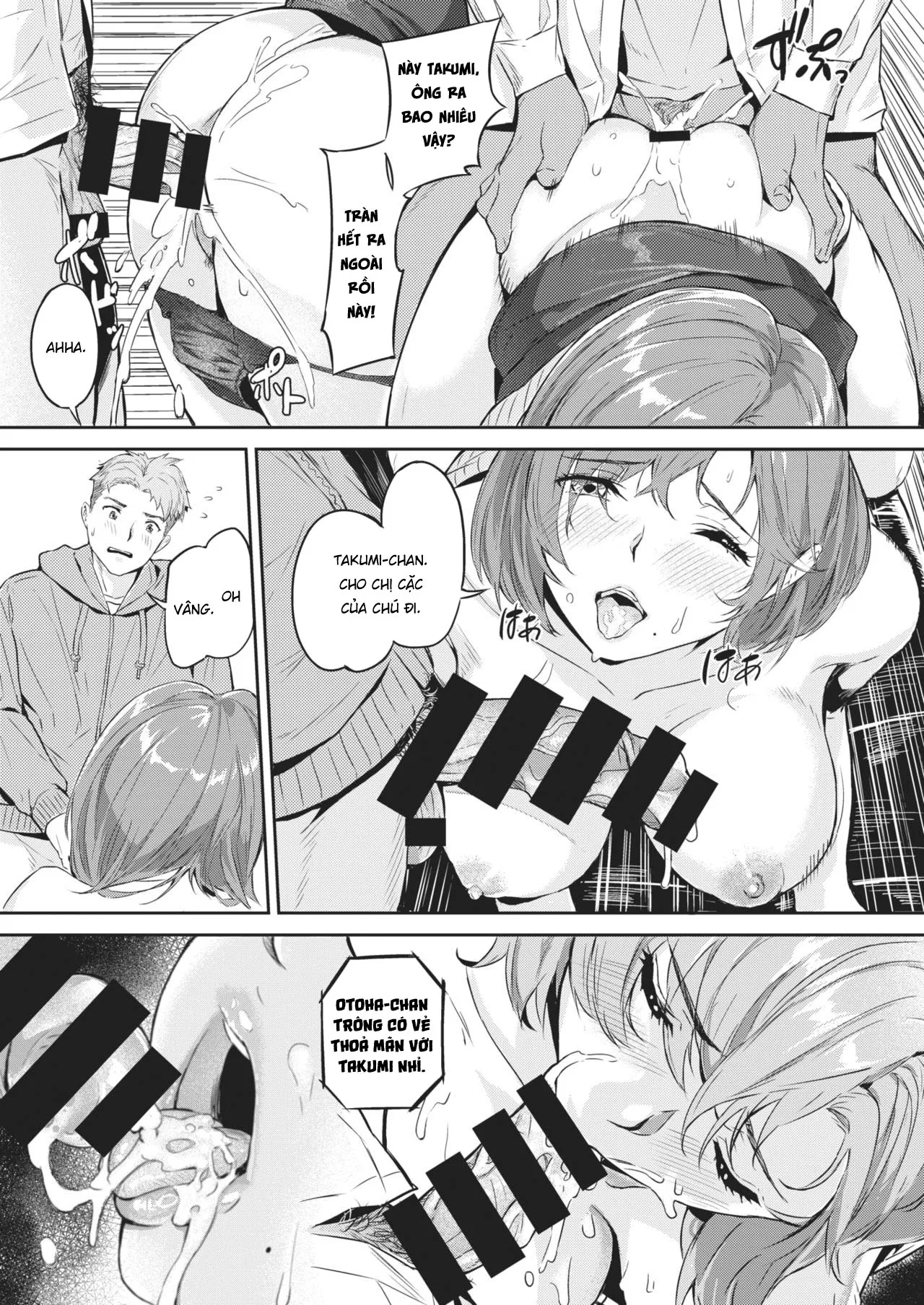 HentaiVN.net - Ảnh 17 - Vợ sếp để em lo [Netorase; ネトラセ] - Chap 1