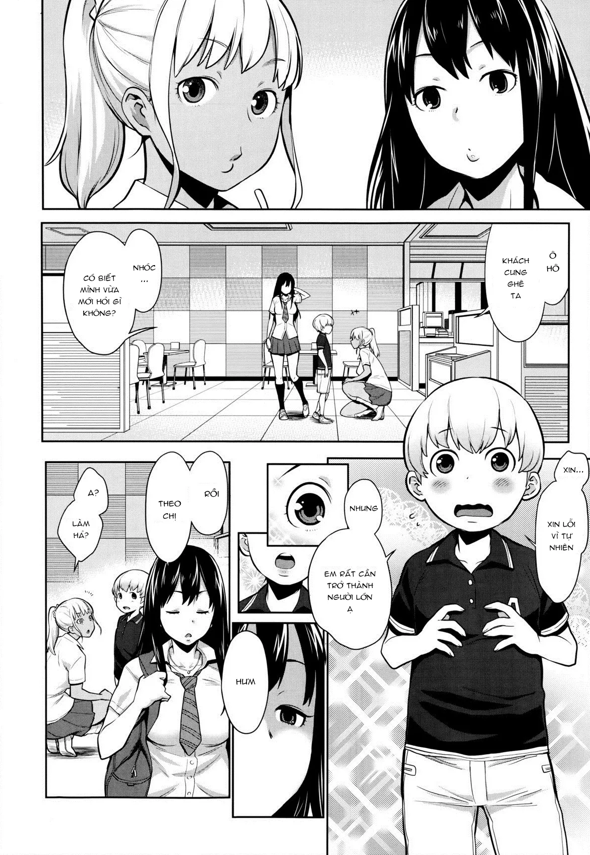 HentaiVN.net - Ảnh 4 - Otona ni Naritai! [Becoming An Adult; Em Muốn Thành Người Lớn] - Chap 1