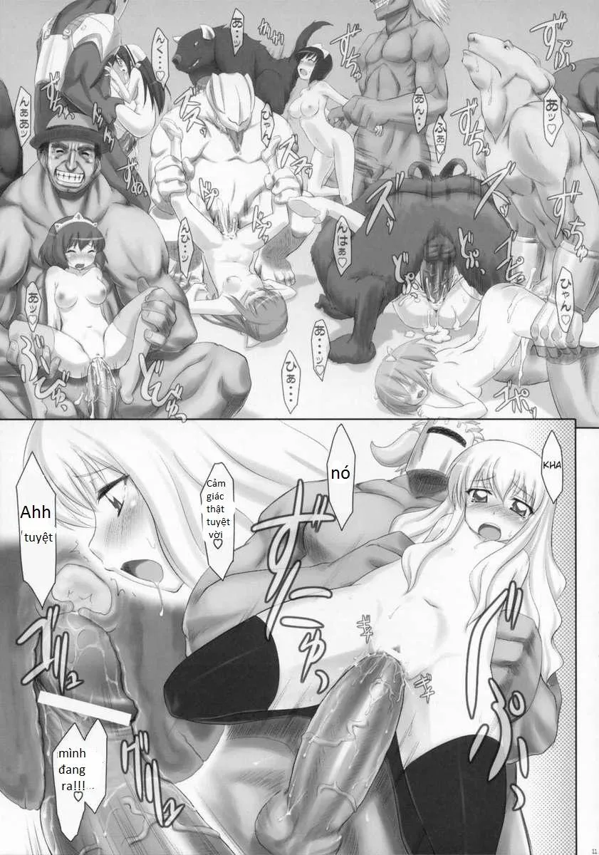 HentaiVN.net - Ảnh 11 - Zero No Shi In Ma (Zero No Tsukaima) - Chap 1