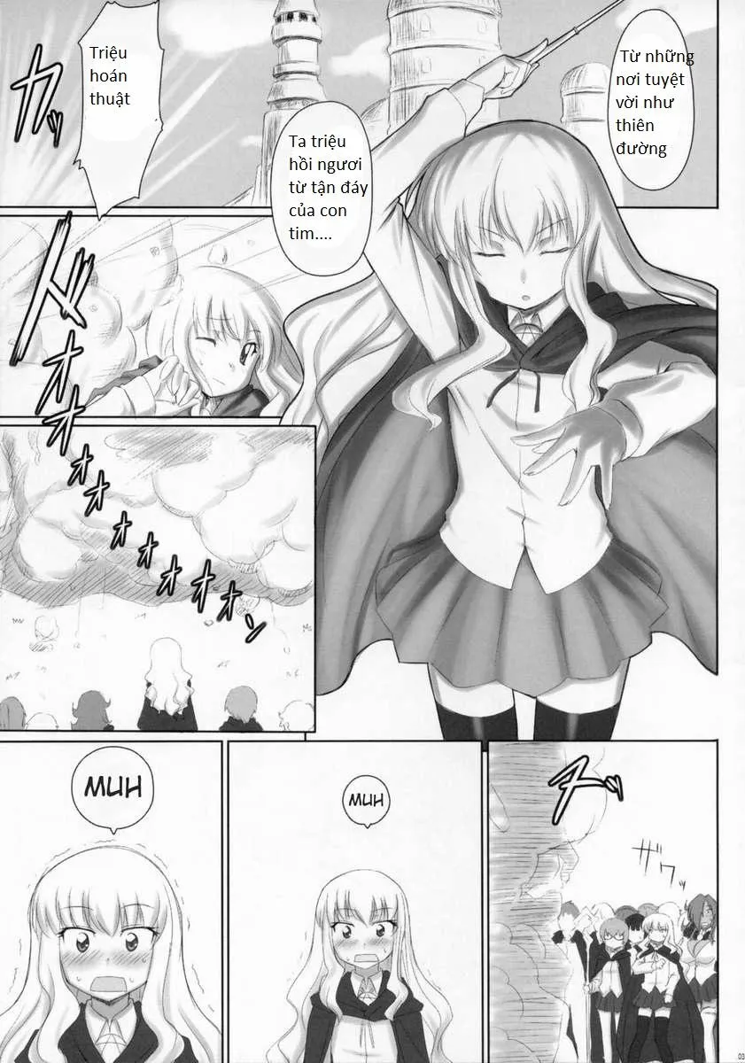 HentaiVN.net - Ảnh 3 - Zero No Shi In Ma (Zero No Tsukaima) - Chap 1