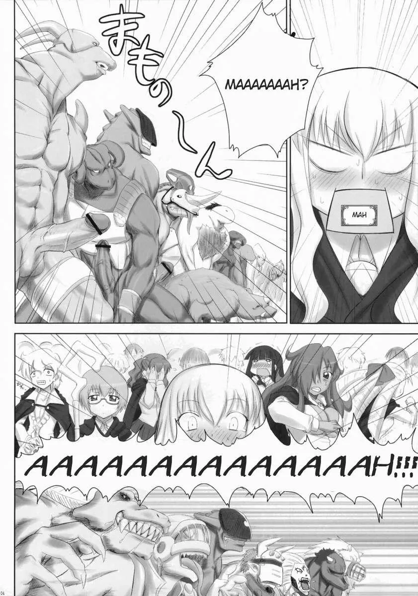 HentaiVN.net - Ảnh 4 - Zero No Shi In Ma (Zero No Tsukaima) - Chap 1