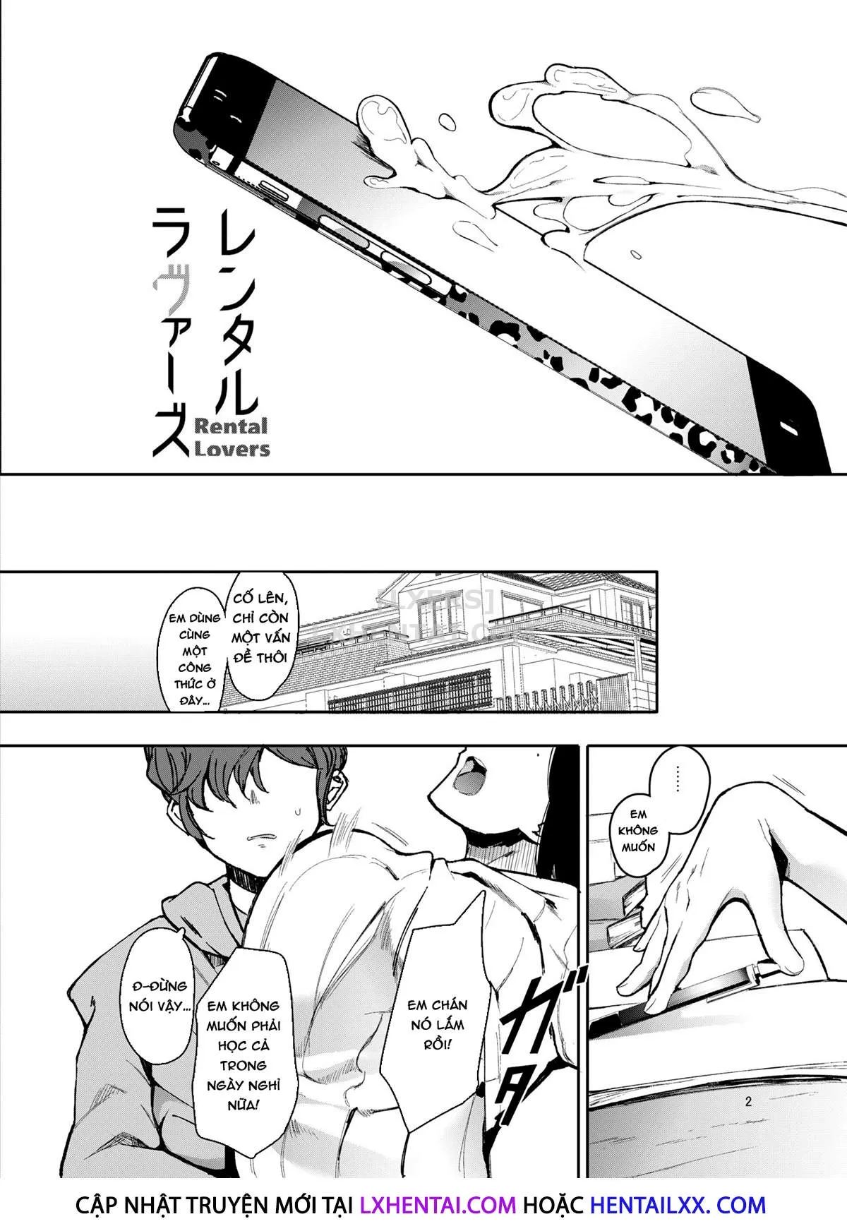 HentaiVN.net - Ảnh 6 - Rental Lovers - Chap 1