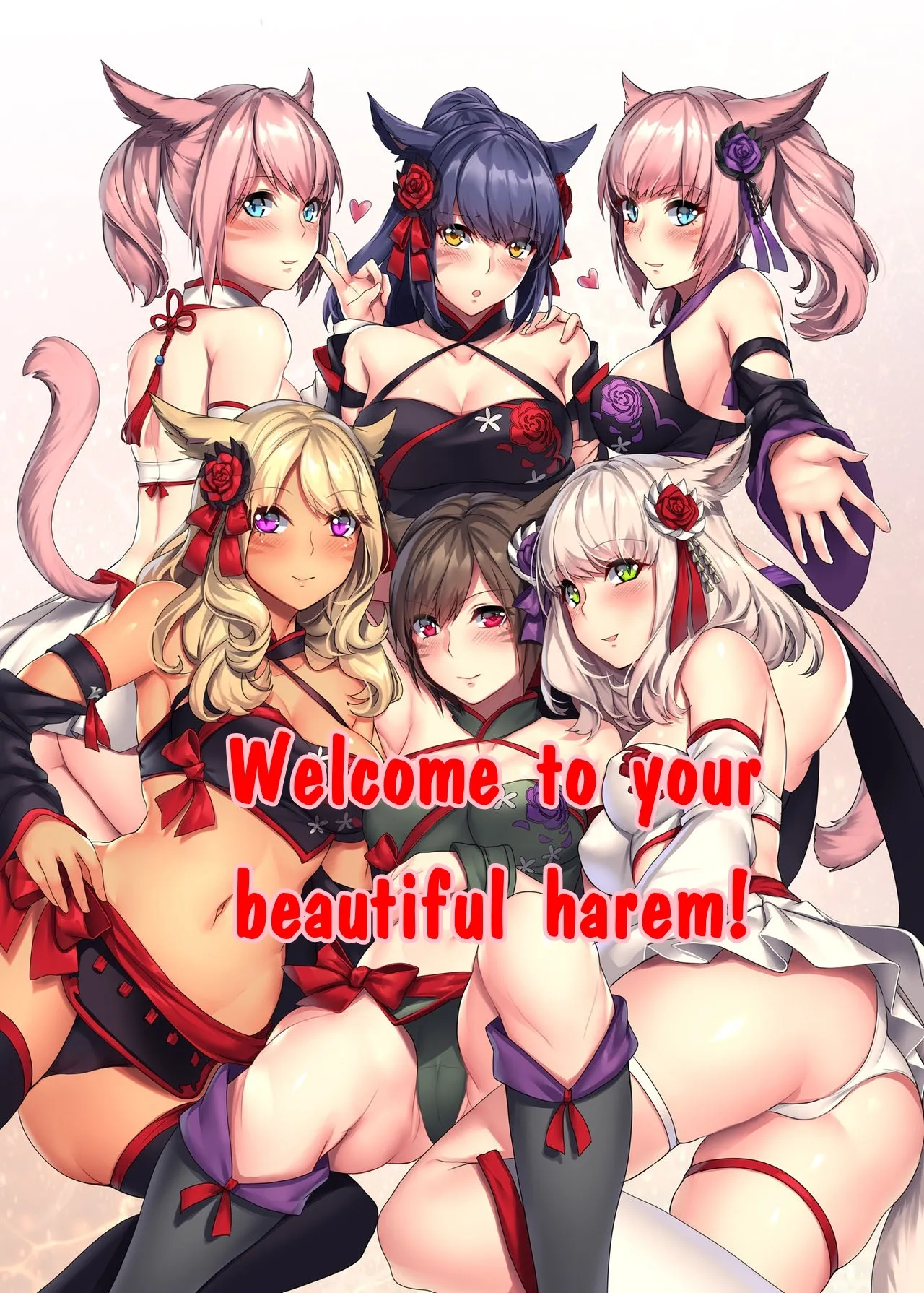 HentaiVN.net - Ảnh 4 - Miqo'te x Harem!! Ore igai no FC men ga zenin Mesu'te na ken - Chap 1