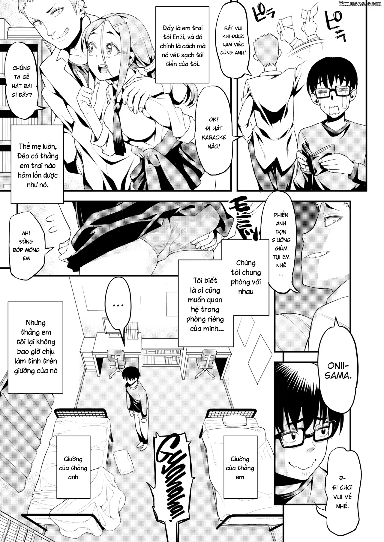 HentaiVN.net - Ảnh 6 - Tình nghĩa anh em có chắc bền lâu [Boy's on the bed] - Chap 1