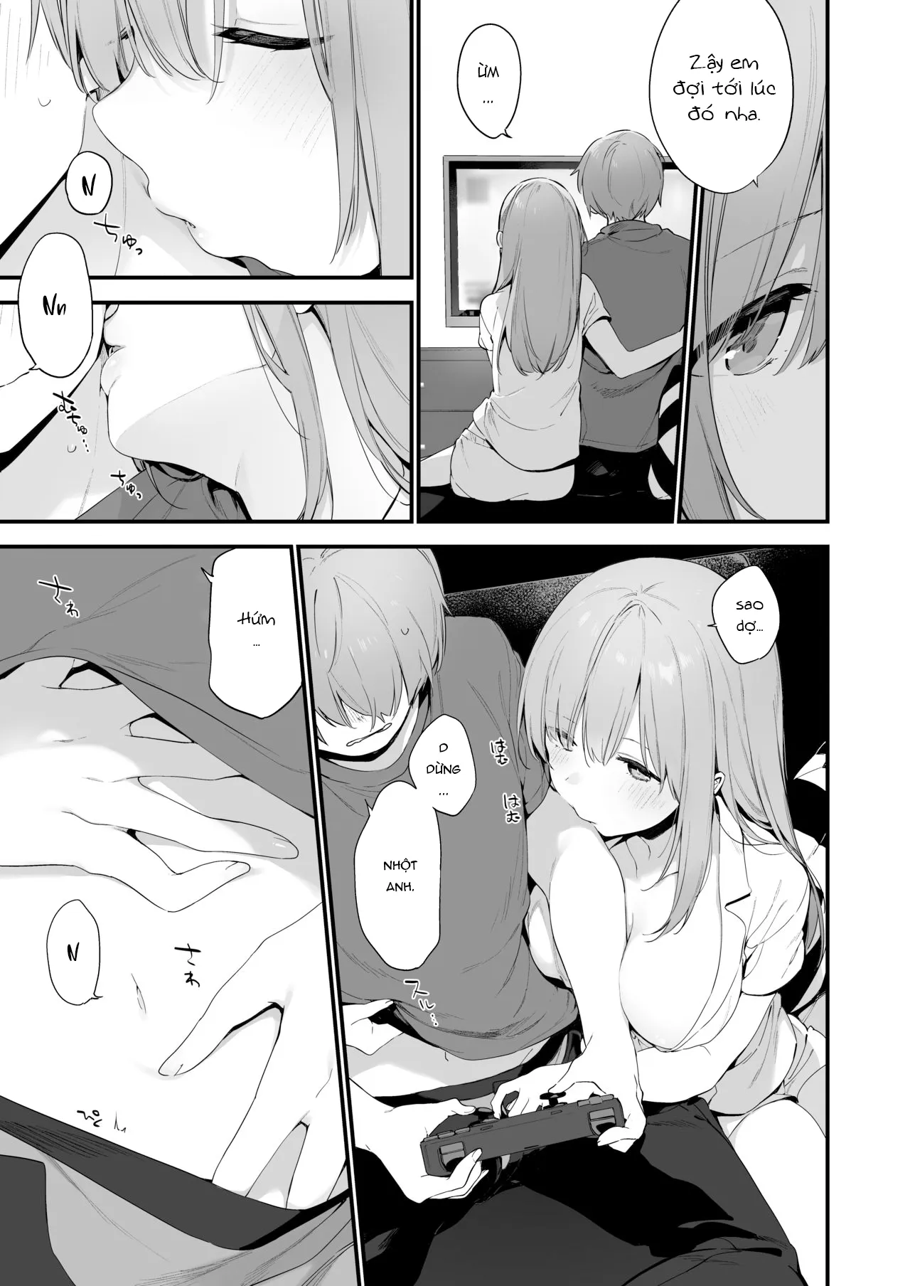 HentaiVN.net - Ảnh 3 - Manga#Game to kanojo [漫画#ゲームと彼女] - Chap 1