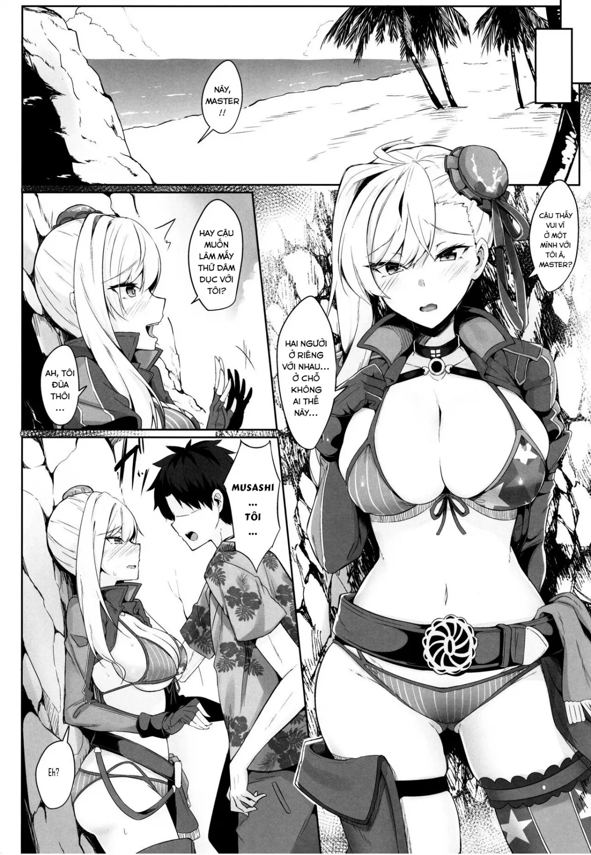 HentaiVN.net - Ảnh 7 - Tất cả do Musashi-chan! [Daitai Musashi-chan no Sei; だいたい武蔵ちゃんのせい] - Chap 1