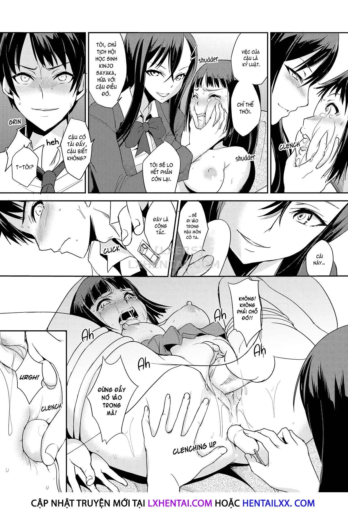 HentaiVN.net - Ảnh 24 - Sexual Correction Officer [Zettai Fukujuu! Hatsujō JK Kousei Puroguramu] - Chap 1