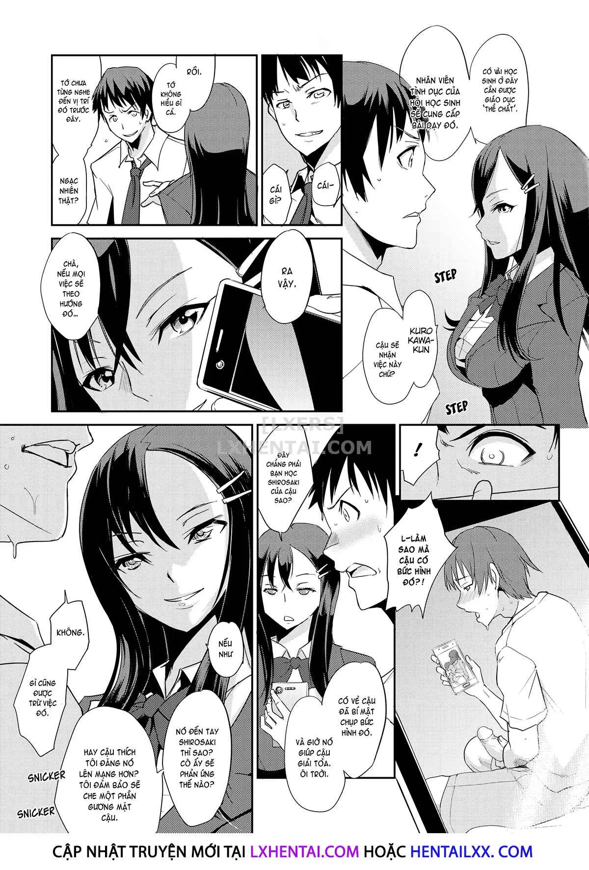 HentaiVN.net - Ảnh 9 - Sexual Correction Officer [Zettai Fukujuu! Hatsujō JK Kousei Puroguramu] - Chap 1