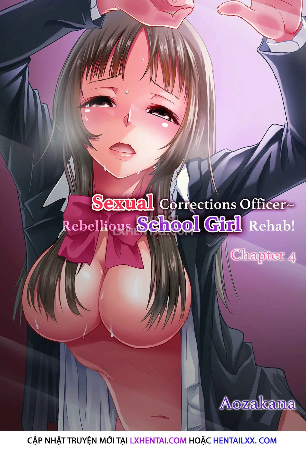HentaiVN.net - Ảnh 4 - Sexual Correction Officer [Zettai Fukujuu! Hatsujō JK Kousei Puroguramu] - Chap 4